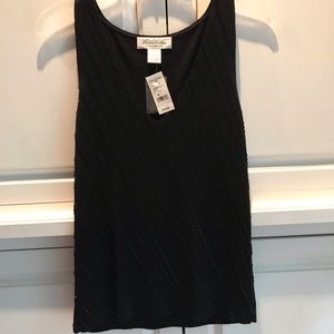 Brooks Brothers Beaded Sweater Vest